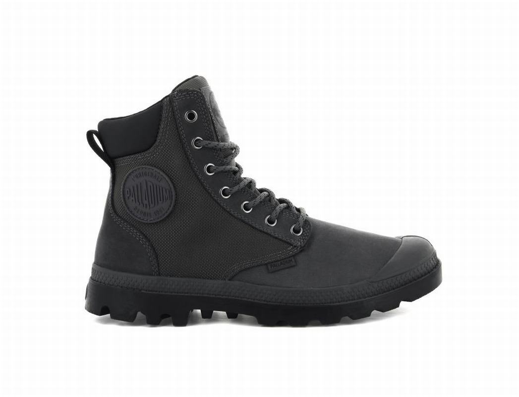 Botas Palladium Pampa Sport Cuff Wpn Waterproof Hombre - Negras ||FOPT-61895||